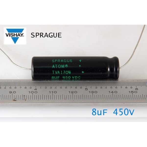 Sprague Atom    8uF/450V